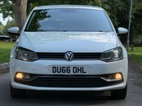 USED 2016 66 VOLKSWAGEN POLO 1.2 TSI BlueMotion Tech Match Hatchback 5dr Petrol Manual Euro 6 (s/s) (90 ps) 