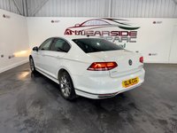 USED 2016 16 VOLKSWAGEN PASSAT 2.0 TDI BlueMotion Tech R-Line Saloon 4dr Diesel DSG Euro 6 (s/s) (190 ps) climate, alloys, NAV, privacy, DAB