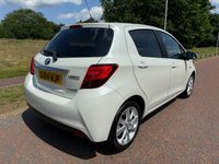 USED 2014 64 TOYOTA YARIS 1.5 VVT-h Excel Hatchback 5dr Petrol Hybrid E-CVT Euro 6 (15in Alloy) (101 ps) SAT NAV-BLUETOOTH-PARK CAMERA-DAB