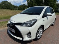 USED 2014 64 TOYOTA YARIS 1.5 VVT-h Excel Hatchback 5dr Petrol Hybrid E-CVT Euro 6 (15in Alloy) (101 ps) SAT NAV-BLUETOOTH-PARK CAMERA-DAB