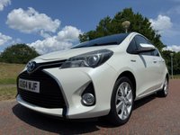 USED 2014 64 TOYOTA YARIS 1.5 VVT-h Excel Hatchback 5dr Petrol Hybrid E-CVT Euro 6 (15in Alloy) (101 ps) SAT NAV-BLUETOOTH-PARK CAMERA-DAB