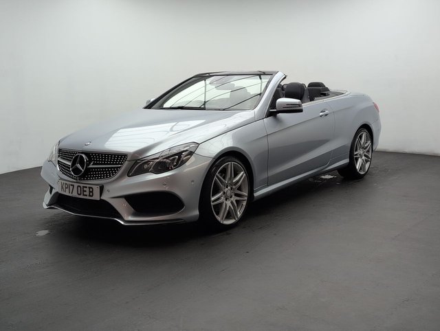 USED 2017 17 Mercedes-Benz E Class 3.0 E350d V6 Amg Line Edition Cabriolet 2dr Diesel G-Tronic+ Euro 6 (s/S) (258 Ps) - Cruise Control + Tinted Glass