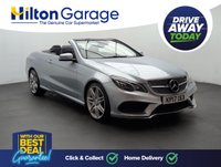 USED 2017 17 Mercedes-Benz E Class 3.0 E350d V6 Amg Line Edition Cabriolet 2dr Diesel G-Tronic+ Euro 6 (s/S) (258 Ps) - Cruise Control + Tinted Glass