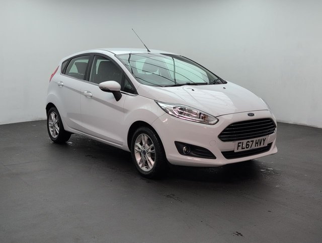 USED 2017 67 Ford Fiesta 1.25 Zetec Hatchback 5dr Petrol Manual Euro 6 (82 Ps) - Air Con + Tinted Glass