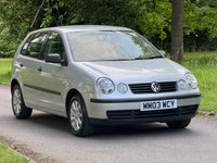 USED 2003 03 VOLKSWAGEN POLO 1.2 S Hatchback 5dr Petrol Manual (144 g/km, 55 bhp) 