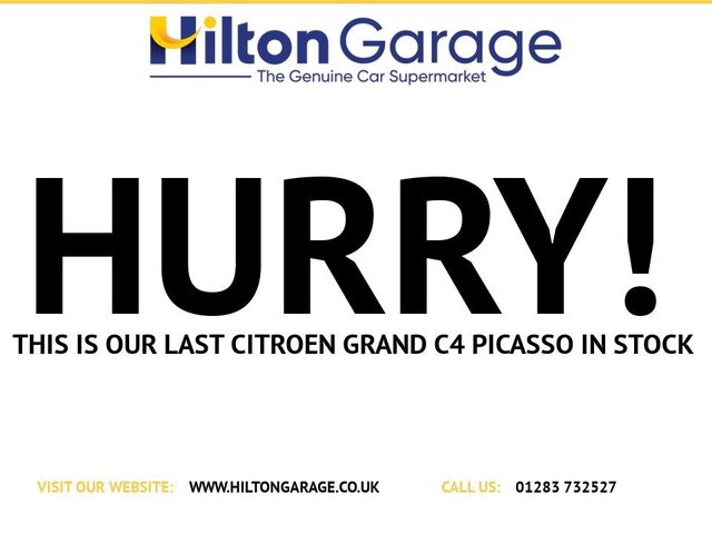 USED 2016 65 Citroen Grand C4 Picasso 1.6 Bluehdi VTR+ MPV 5dr Diesel Manual Euro 6 (s/S) (100 Ps) - Cruise Control + Air Conditioning