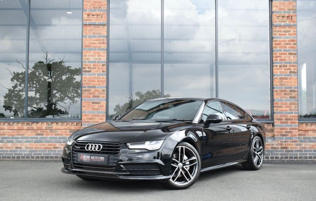 2017 67 Audi A7 3.0 TDI V6 Black Edition Sportback 5dr Diesel S Tronic quattro Euro 6 (s/s) (272 ps)