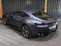 USED 2022 22 FERRARI ROMA 3.8T V8 Coupe 2dr Petrol F1 DCT Euro 6 (s/s) (620 ps) PAINT PROTECTION FILM, SURROUND VIEW, DAYTONA SEATS, CARBON STEERING WHEEL + LED'S - SPECIAL PAINT (ROMA BLUE) MAGNERIDE DUEL SUSPENSION AND MORE