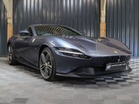 USED 2022 22 FERRARI ROMA 3.8T V8 Coupe 2dr Petrol F1 DCT Euro 6 (s/s) (620 ps) PAINT PROTECTION FILM, SURROUND VIEW, DAYTONA SEATS, CARBON STEERING WHEEL + LED'S - SPECIAL PAINT (ROMA BLUE) MAGNERIDE DUEL SUSPENSION AND MORE