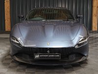 USED 2022 22 FERRARI ROMA 3.8T V8 Coupe 2dr Petrol F1 DCT Euro 6 (s/s) (620 ps) PAINT PROTECTION FILM, SURROUND VIEW, DAYTONA SEATS, CARBON STEERING WHEEL + LED'S - SPECIAL PAINT (ROMA BLUE) MAGNERIDE DUEL SUSPENSION AND MORE