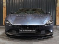 USED 2022 22 FERRARI ROMA 3.8T V8 Coupe 2dr Petrol F1 DCT Euro 6 (s/s) (620 ps) PAINT PROTECTION FILM, SURROUND VIEW, DAYTONA SEATS, CARBON STEERING WHEEL + LED'S - SPECIAL PAINT (ROMA BLUE) MAGNERIDE DUEL SUSPENSION AND MORE