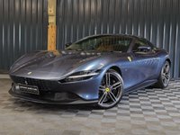 USED 2022 22 FERRARI ROMA 3.8T V8 Coupe 2dr Petrol F1 DCT Euro 6 (s/s) (620 ps) PAINT PROTECTION FILM, SURROUND VIEW, DAYTONA SEATS, CARBON STEERING WHEEL + LED'S - SPECIAL PAINT (ROMA BLUE) MAGNERIDE DUEL SUSPENSION AND MORE
