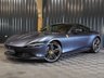 USED 2022 22 FERRARI ROMA 3.8T V8 Coupe 2dr Petrol F1 DCT Euro 6 (s/s) (620 ps) PAINT PROTECTION FILM, SURROUND VIEW, DAYTONA SEATS, CARBON STEERING WHEEL + LED'S - SPECIAL PAINT (ROMA BLUE) MAGNERIDE DUEL SUSPENSION AND MORE