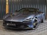 USED 2022 22 FERRARI ROMA 3.8T V8 Coupe 2dr Petrol F1 DCT Euro 6 (s/s) (620 ps) PAINT PROTECTION FILM, SURROUND VIEW, DAYTONA SEATS, CARBON STEERING WHEEL + LED'S - SPECIAL PAINT (ROMA BLUE) MAGNERIDE DUEL SUSPENSION AND MORE