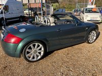 USED 2002 J AUDI TT 1.8T Roadster 225 QUATTRO 2dr L&C GROUP WILL MATCH ANY 'WE BUY ANY CARS' VALUATION FOR YOUR PART EXCHANGE