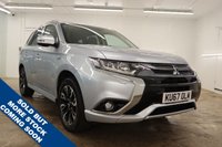 USED 2017 67 MITSUBISHI OUTLANDER 2.0h 12kWh 4h SUV 5dr Petrol Plug-in Hybrid CVT 4WD Euro 6 (s/s) (200 ps) 