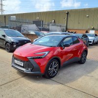 USED 2024 74 TOYOTA C-HR 1.8 VVT-h Excel SUV 5dr Petrol Hybrid CVT Euro 6 (s/s) (140 ps) &zwnj;GENUINE MILEAGE HYBRID