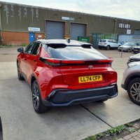 USED 2024 74 TOYOTA C-HR 1.8 VVT-h Excel SUV 5dr Petrol Hybrid CVT Euro 6 (s/s) (140 ps) &zwnj;GENUINE MILEAGE HYBRID