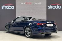 USED 2019 19 AUDI A5 CABRIOLET 2.0 TFSI 40 S line Convertible 2dr Petrol S Tronic Euro 6 (s/s) (190 ps) +CONFORT & SOUND PACK+HEAT SEATS+