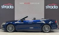 USED 2019 19 AUDI A5 CABRIOLET 2.0 TFSI 40 S line Convertible 2dr Petrol S Tronic Euro 6 (s/s) (190 ps) +CONFORT & SOUND PACK+HEAT SEATS+