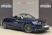USED 2019 19 AUDI A5 CABRIOLET 2.0 TFSI 40 S line Convertible 2dr Petrol S Tronic Euro 6 (s/s) (190 ps) +CONFORT & SOUND PACK+HEAT SEATS+