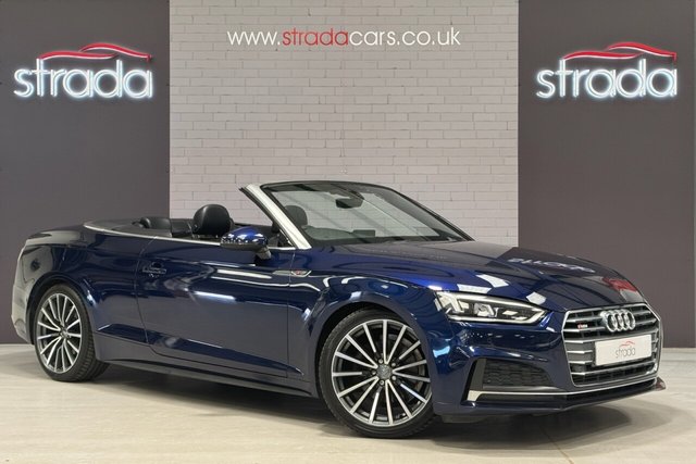 2019 19 Audi A5 Cabriolet 2.0 TFSI 40 S line Convertible 2dr Petrol S Tronic Euro 6 (s/s) (190 ps)