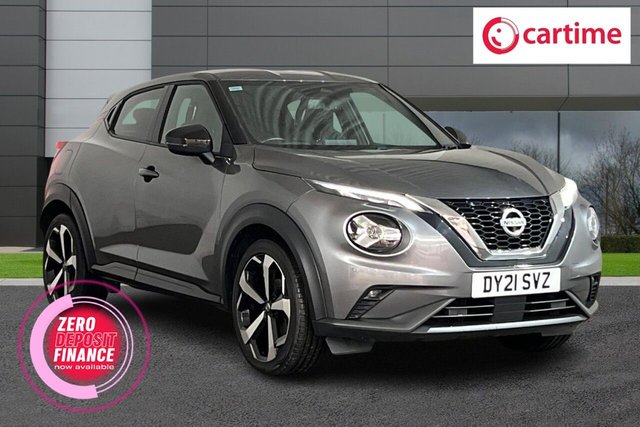 View our Nissan Juke 1.0 DIG-T Tekna SUV 5dr Petrol Manual Euro 6 (s/s) (114 ps) 2 Keys / Service History, Touchscreen, Reversing Camera, Bluetooth, DAB - Digital Radio