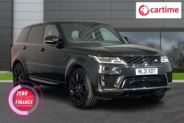 View our Land Rover Range Rover Sport 2.0 P400e 13.1kWh HSE Dynamic Black SUV 5dr Petrol Plug-in Hybrid Auto 4WD Euro 6 (s/s) (404 ps) 1 Owner, Touchscreen, Reversing Camera, Apple CarPlay / Android Auto, Panoramic Roof