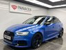 USED 2017 67 AUDI RS3 2.5 TFSI Sportback 5dr Petrol S Tronic quattro Euro 6 (s/s) (400 ps) 