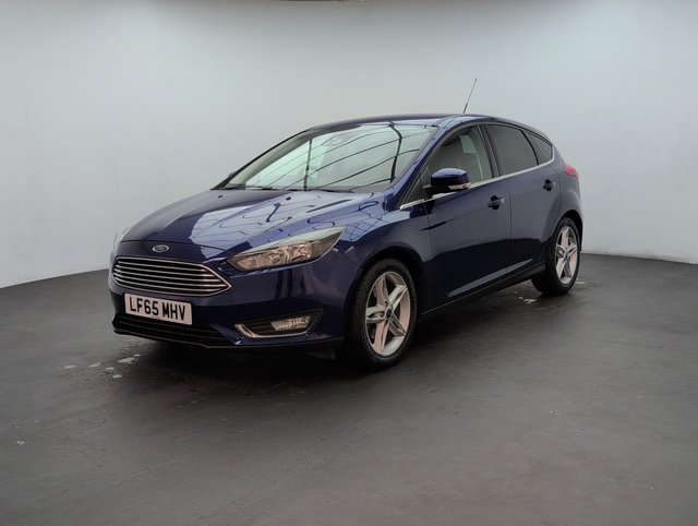 USED 2015 65 Ford Focus 1.5t Ecoboost Titanium Hatchback 5dr Petrol Manual Euro 6 (s/S) (150 Ps) - Satnav, Cruise, Bluetooth
