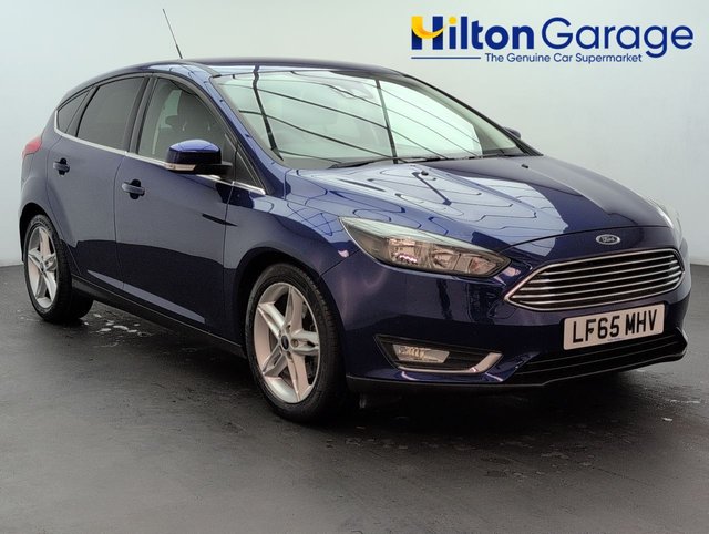 USED 2015 65 Ford Focus 1.5t Ecoboost Titanium Hatchback 5dr Petrol Manual Euro 6 (s/S) (150 Ps) - Satnav, Cruise, Bluetooth