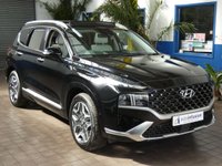 USED 2022 22 HYUNDAI SANTA FE 1.6 T-GDi 13.8kWh Ultimate SUV 5dr Petrol Plug-in Hybrid Auto 4WD Euro 6 (s/s) (265 ps) 7 SEATS SAT NAV HEATED LEATHER INTERIOR REAR VIEW CAMERA SUNROOF CRUISE CONTROL PARKING SENSORS 1 OWNER SERVICE HISTORY HYUNDAI WARRANTY TILL JUNE 2027