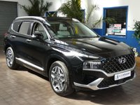 USED 2022 22 HYUNDAI SANTA FE 1.6 T-GDi 13.8kWh Ultimate SUV 5dr Petrol Plug-in Hybrid Auto 4WD Euro 6 (s/s) (265 ps) 7 SEATS SAT NAV HEATED LEATHER INTERIOR REAR VIEW CAMERA SUNROOF CRUISE CONTROL PARKING SENSORS 1 OWNER SERVICE HISTORY HYUNDAI WARRANTY TILL JUNE 2027