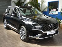 USED 2022 22 HYUNDAI SANTA FE 1.6 T-GDi 13.8kWh Ultimate SUV 5dr Petrol Plug-in Hybrid Auto 4WD Euro 6 (s/s) (265 ps) 7 SEATS SAT NAV HEATED LEATHER INTERIOR REAR VIEW CAMERA SUNROOF CRUISE CONTROL PARKING SENSORS 1 OWNER SERVICE HISTORY HYUNDAI WARRANTY TILL JUNE 2027
