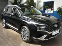 USED 2022 22 HYUNDAI SANTA FE 1.6 T-GDi 13.8kWh Ultimate SUV 5dr Petrol Plug-in Hybrid Auto 4WD Euro 6 (s/s) (265 ps) 7 SEATS SAT NAV HEATED LEATHER INTERIOR REAR VIEW CAMERA SUNROOF CRUISE CONTROL PARKING SENSORS 1 OWNER SERVICE HISTORY HYUNDAI WARRANTY TILL JUNE 2027