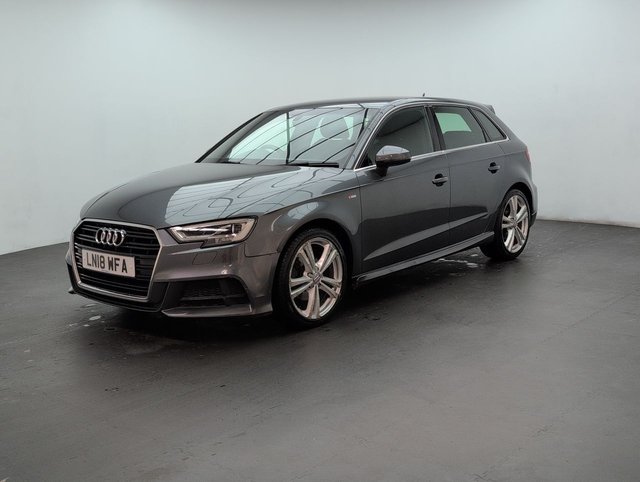 USED 2018 18 Audi A3 1.0 Tfsi S Line Sportback 5dr Petrol Manual Euro 6 (s/S) (116 Ps) - Alloy, Cruise, Dab