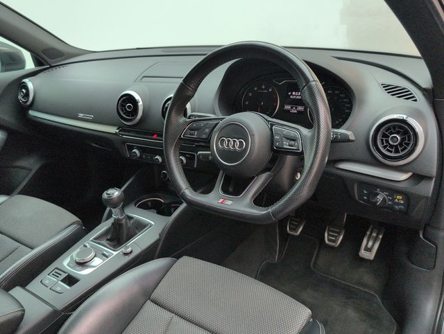 USED 2018 18 Audi A3 1.0 Tfsi S Line Sportback 5dr Petrol Manual Euro 6 (s/S) (116 Ps) - Alloy, Cruise, Dab