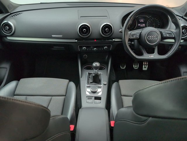 USED 2018 18 Audi A3 1.0 Tfsi S Line Sportback 5dr Petrol Manual Euro 6 (s/S) (116 Ps) - Alloy, Cruise, Dab