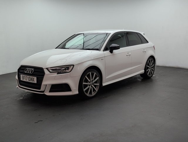 USED 2017 17 Audi A3 1.4 Tfsi Cod Black Edition Sportback 5dr Petrol S Tronic Euro 6 (s/S) (150 Ps) - Satnav, Cruise, Climate