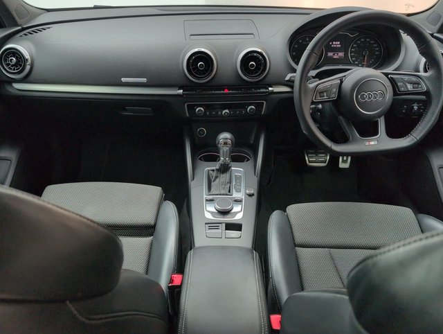 USED 2017 17 Audi A3 1.4 Tfsi Cod Black Edition Sportback 5dr Petrol S Tronic Euro 6 (s/S) (150 Ps) - Satnav, Cruise, Climate