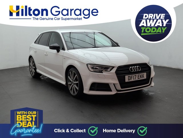 USED 2017 17 Audi A3 1.4 Tfsi Cod Black Edition Sportback 5dr Petrol S Tronic Euro 6 (s/S) (150 Ps) - Satnav, Cruise, Climate