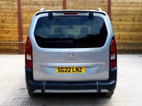 USED 2022 22 PEUGEOT RIFTER 5 Seat Auto Wheelchair Accessible Disabled Access Vehicle WAV   