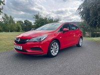 USED 2017 17 VAUXHALL ASTRA 1.4i Turbo Energy Hatchback 5dr Petrol Manual Euro 6 (125 ps) Full Service History