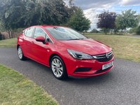 USED 2017 17 VAUXHALL ASTRA 1.4i Turbo Energy Hatchback 5dr Petrol Manual Euro 6 (125 ps) Full Service History