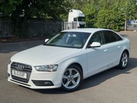 USED 2013 13 AUDI A4 2.0 TDI SE Technik Saloon 4dr Diesel Manual Euro 5 (s/s) (143 ps) 