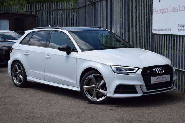 2017 17 Audi S3 2.0 TFSI Black Edition Sportback 5dr Petrol S Tronic quattro Euro 6 (s/s) (310 ps)