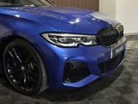USED 2020 20 BMW 3 SERIES 3.0 M340i Saloon 4dr Petrol Auto xDrive Euro 6 (s/s) (374 ps) Fjord blue I Tech I H. Steering