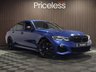 USED 2020 20 BMW 3 SERIES 3.0 M340i Saloon 4dr Petrol Auto xDrive Euro 6 (s/s) (374 ps) Fjord blue I Tech I H. Steering