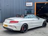 USED 2017 17 MERCEDES-BENZ C-CLASS 4.0 C63 V8 BiTurbo AMG S Edition 1 Cabriolet 2dr Petrol SpdS MCT Euro 6 (s/s) (510 ps) 