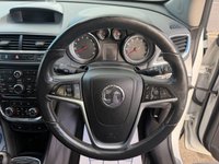 USED 2015 VAUXHALL MOKKA 1.4i Turbo Limited Edition SUV 5dr Petrol Manual 2WD Euro 6 (s/s) (140 ps) IDEAL FAMILY MPV + BRAND NEW CLUTCH AND FLYWEEL!!! WELL LOOKED AFTER + FULL SERVICE HISTORY + LONG MOT UNTIL APRIL 2025 + FINISHED IN SNOWFLAKE WHITE COLOUR + COMPLETE WITH A VERY GOOD SPEC INCLUDING HALF LEATHER INTERIOR, ALLOYS WHEELS, FRONT FOG LIGHTS, CLIMATE CONTROL, AIR CON, MULTI FUNCTION STEERING WHEEL, CRUISE CONTROL, SPEED LIMITER, 2 KEYS AND FRONT AND REAR PARKING SENSORS. + 3 MONTHS WARRANTY + 12 MONTHS AA BREAKDOWN COVER INCLUDED
